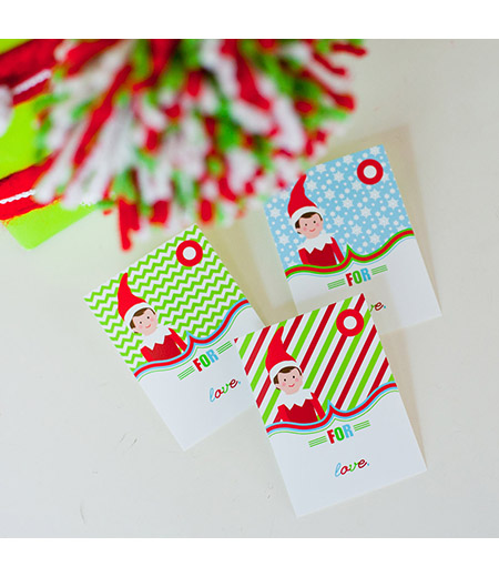 Magical Elf Printable Christmas Gift Tags - Instant Download